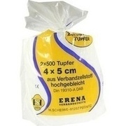 ERENA ZELLSTOFFTUPFER 4X5, 2 x 500 St.