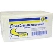 ERENA UNSTERIL MULLKOMPR.7,5X7,5CM 8-FACH