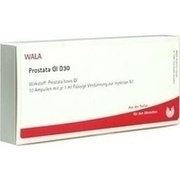 Wala PROSTATA GL D30 AMP, 10 x 1 ml
