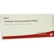 Wala MEMBRANA SINUUM PAR GL D30 AMP, 10 x 1 ml