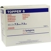 Solventum TOPPER 8 KOMPR. STERIL 7,5X7,5CM, 50 x 2 St.