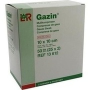 Lohmann & Rauscher GAZIN KOMPRESSEN 10X10CM 8FACH STERIL, 25 x 2 St.