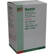 Lohmann & Rauscher GAZIN KOMPRESSEN 10X20CM 8FACH STERIL, 50 x 2 St.