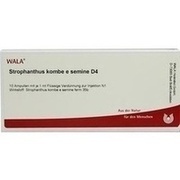 Wala STROPHANTHUS KOMB. E SEMEN D 4 AMP., 10 x 1 ml