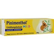 Dr.Willmar Schwabe PINIMENTHOL ERKAELT.BALSAM MILD, 20 g Dr.Willmar Schwabe PINIMENTHOL ERKAELT.BALSAM MILD, 20 g