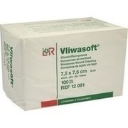 Lohmann & Rauscher VLIWASOFT VLIESKOMPR.7,5X7,5CM UNSTERIL