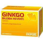 Hevert GINKGO BILOBA TABLETTEN, 300 St.