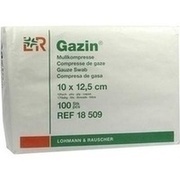 Lohmann & Rauscher GAZIN OP KOMPRESSEN 10X12,5CM 12FACH