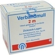 FESMED VERBANDMULL ZICKZACK BW 20/100 2X1M UNST