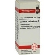 DHU-Arzneimittel ACIDUM SULFURICUM D 12 GLOBULI, 10 g