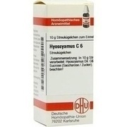 DHU-Arzneimittel HYOSCYAMUS C 6 GLOBULI, 10 g