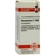 DHU-Arzneimittel HYOSCYAMUS C 1000 GLOBULI, 10 g