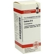 DHU-Arzneimittel SABINA D 6 GLOBULI, 10 g