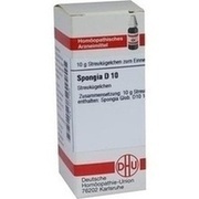 DHU-Arzneimittel SPONGIA D 10 GLOBULI, 10 g