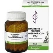 BIOCHEMIE 3 FERRUM PHOSPHORICUM D 12 TAB., 500 St. BIOCHEMIE 3 FERRUM PHOSPHORICUM D 12 TAB., 500 St.