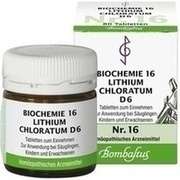 Bombastus-Werke BIOCHEMIE 16 LITHIUM CHLORATUM D 6 80 (04324811)