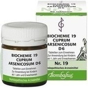 Bombastus-Werke BIOCHEMIE 19 CUPRUM ARSENICOSUM D 6 TABL