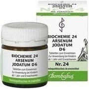 BIOCHEMIE 24 ARSENUM JODATUM D 6 TABLETTEN, 80 St.