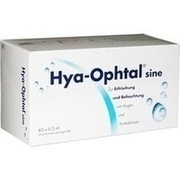 Dr. Winzer Pharma HYA OPHTAL SINE AUGENTR., 60 x 0,5 ml