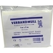 KERMA Verbandstoff VERBANDMULL 1MX2M UNSTERIL, 1 St.