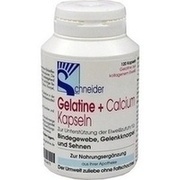 J. Schneider GELATINE + CALCIUM KAPSELN, 120 St.