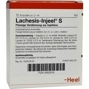 Biologische Heilmittel Heel LACHESIS INJEELE S 10 ST AMPULLEN