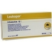 BSN medical LEUKOPOR 5 M X 2,50 CM 2482, 12 St.