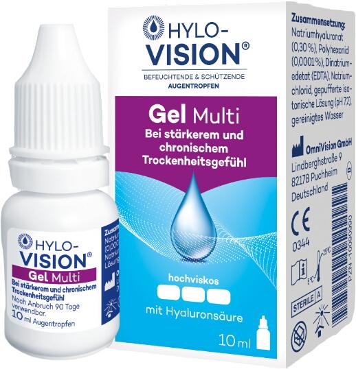 OmniVision HYLO-VISION Gel Multi 10 ml OmniVision HYLO-VISION Gel Multi 10 ml