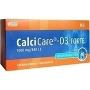ORION Pharma CALCICARE D3 FORTE BRAUSETABLETTEN, 40 St.