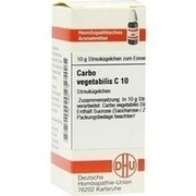 DHU-Arzneimittel CARBO VEGETABILIS C 10 GLOBULI, 10 g