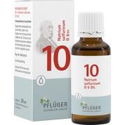 Pflüger BIOCHEMIE PFLUEGER 10 NATRIUM SULFUR.D 6 TROPFEN