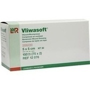 Lohmann & Rauscher VLIWASOFT VLIESKOMPR.5X5CM STERIL 4-LAGI