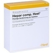Biologische Heilmittel Heel HEPAR COMP. HEEL AMP., 10 St.