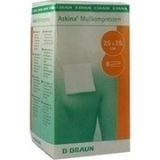 B.Braun ASKINA MULLKOMPRESSEN 7,5X7,5 CM 8FACH
