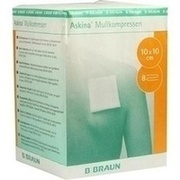 B.Braun ASKINA MULLKOM 10X10 UNS BRAU KOM, 100 St.