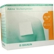 B.Braun ASKINA MULLKOMPRESSEN 10X20 CM 12FACH UN