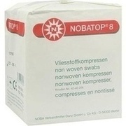 NOBAMED NOBATOP 8 KOMPRESSEN 10X10CM UNSTERIL