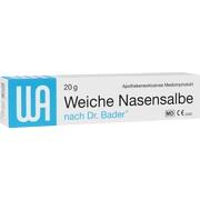 Wetterau-Apotheke WEICHE NASENSALBE N. DR. BADER, 20 g