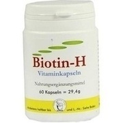 Pharma Peter BIOTIN H VITAMINKAPSELN, 60 St.