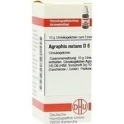 DHU-Arzneimittel AGRAPHIS NUTANS D 6 GLOBULI, 10 g