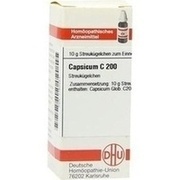 DHU-Arzneimittel CAPSICUM C 200 GLOBULI, 10 g