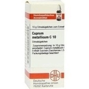 DHU-Arzneimittel CUPRUM METALLICUM C 10 GLOBULI, 10 g