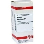 FERRUM METALLICUM D 5 TABLETTEN, 80 St.