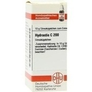 DHU-Arzneimittel HYDRASTIS C 200 GLOBULI, 10 g