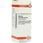 DHU-Arzneimittel NATRIUM BICARBONICUM D 6 DIL., 20 ml