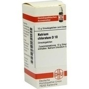DHU-Arzneimittel NATRIUM CHLORATUM D 10 GLOBULI, 10 g