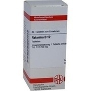 DHU-Arzneimittel RATANHIA D 12 TABLETTEN, 80 St.