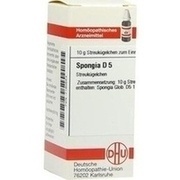 DHU-Arzneimittel SPONGIA D 5 GLOBULI, 10 g