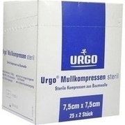 Urgo MULLKOMPRESSEN 7,5X7,5CM STERIL