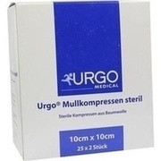 Urgo MULLKOMPRESSEN 10X10CM STERIL, 25 x 2 St.